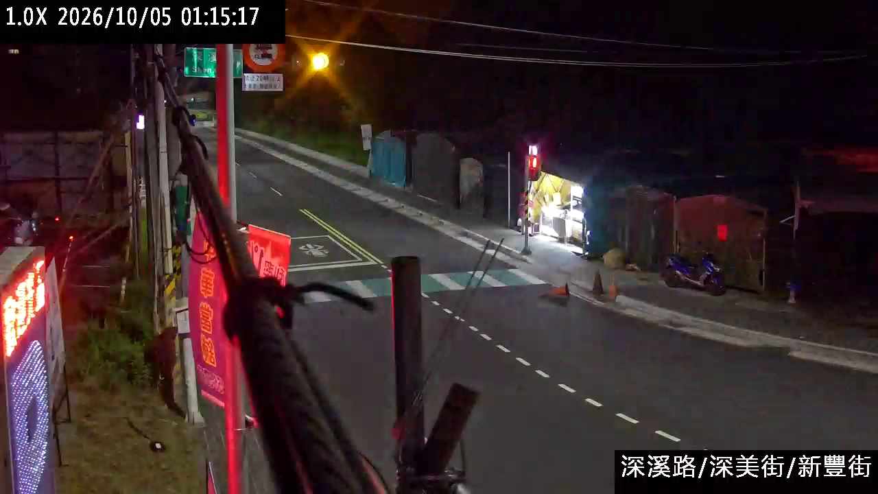 深溪路 深美街 新豐街口