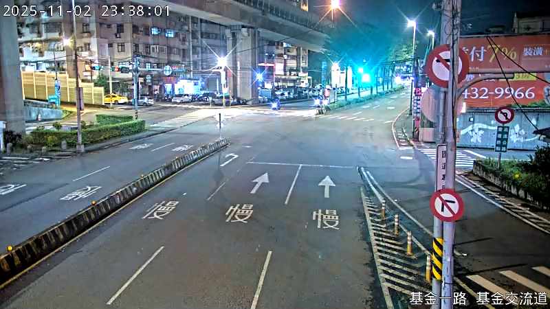 基金一路 基金交流道下匝道