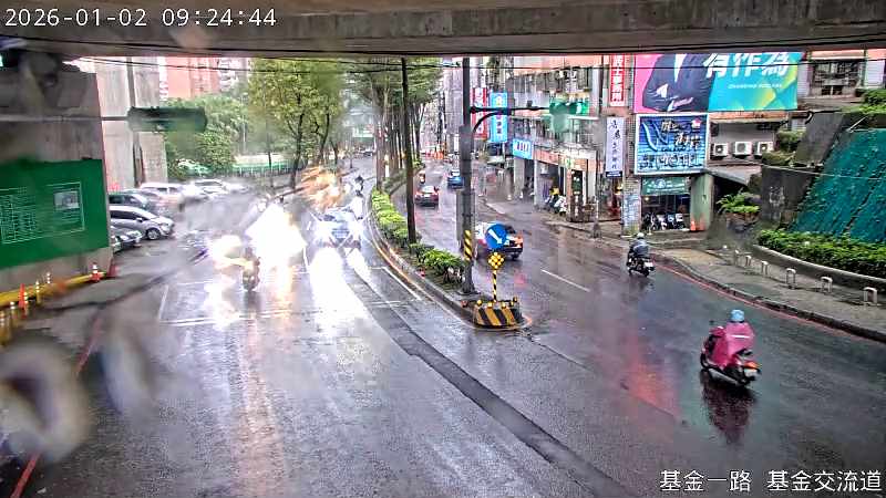 基金一路 基金交流道下匝道