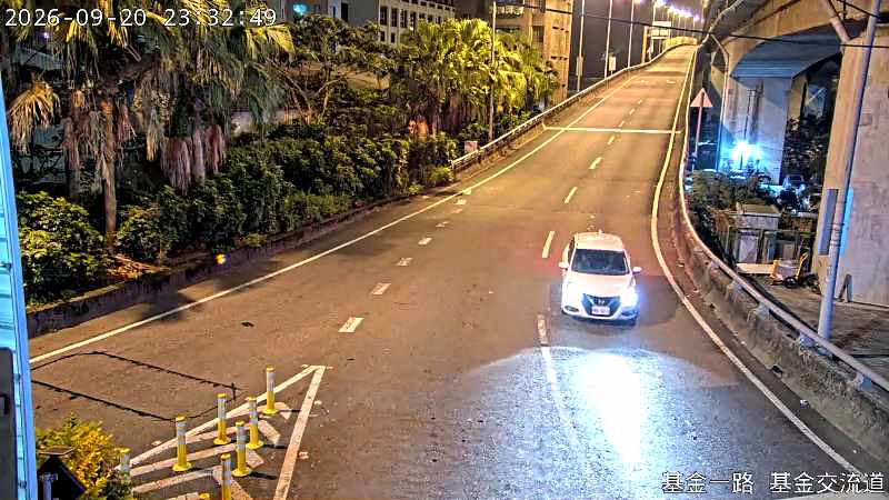 基金一路 基金交流道下匝道
