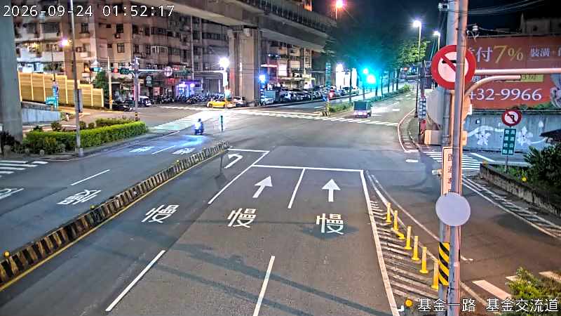 基金一路 基金交流道下匝道