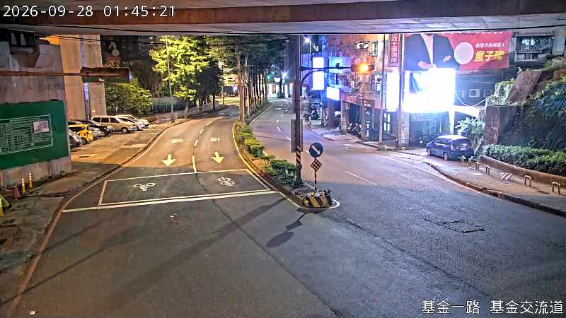 基金一路 基金交流道下匝道