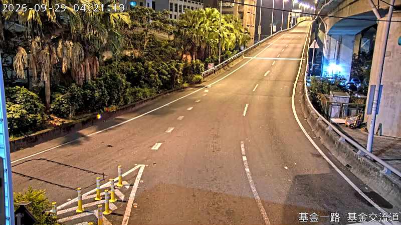 基金一路 基金交流道下匝道