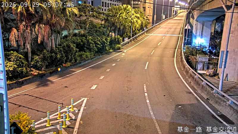 基金一路 基金交流道下匝道