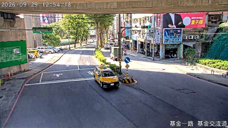 基金一路 基金交流道下匝道