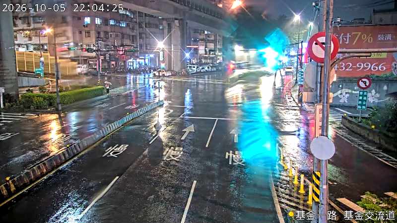 基金一路 基金交流道下匝道