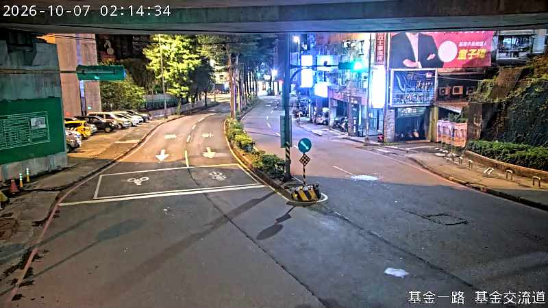 基金一路 基金交流道下匝道