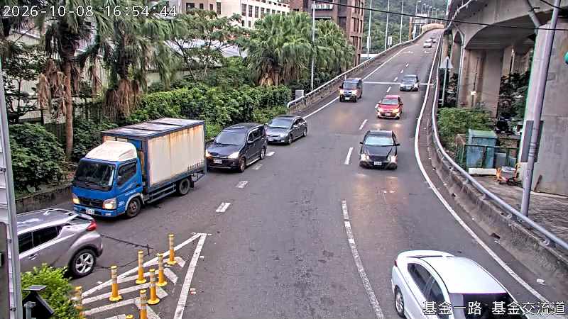 基金一路 基金交流道下匝道
