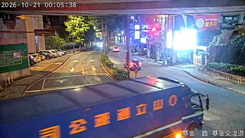 基金一路 基金交流道下匝道