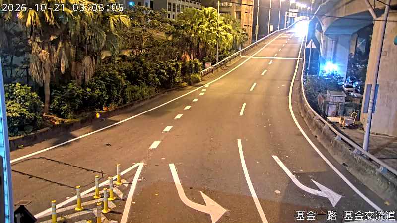 基金一路 基金交流道下匝道