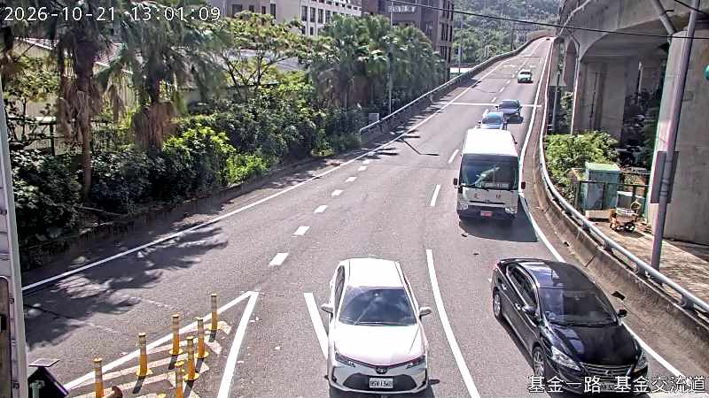 基金一路 基金交流道下匝道