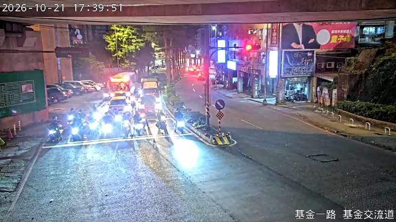 基金一路 基金交流道下匝道