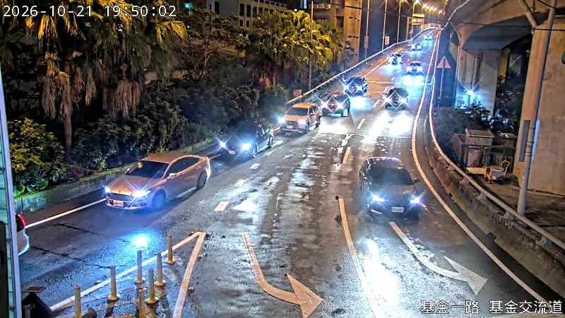 基金一路 基金交流道下匝道