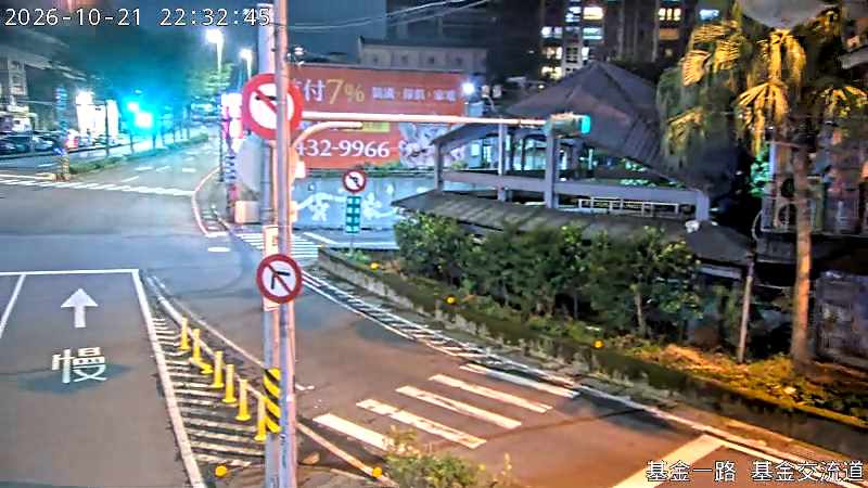 基金一路 基金交流道下匝道