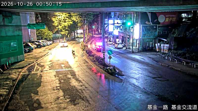 基金一路 基金交流道下匝道