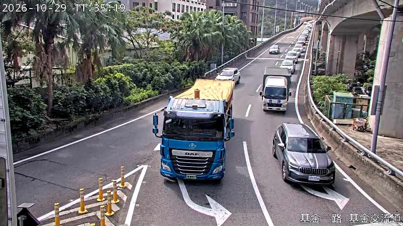 基金一路 基金交流道下匝道