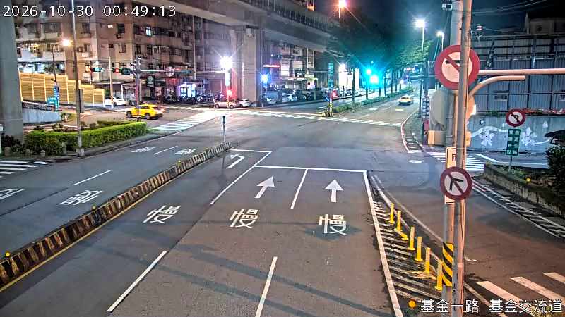 基金一路 基金交流道下匝道