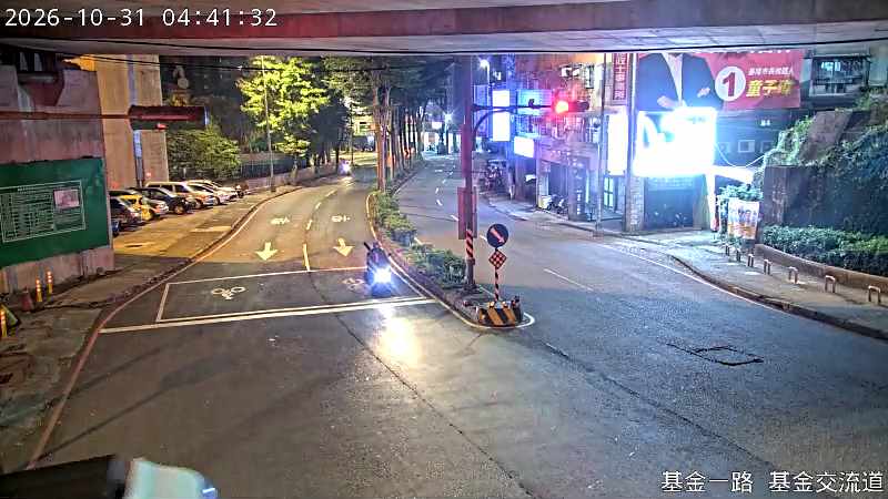 基金一路 基金交流道下匝道